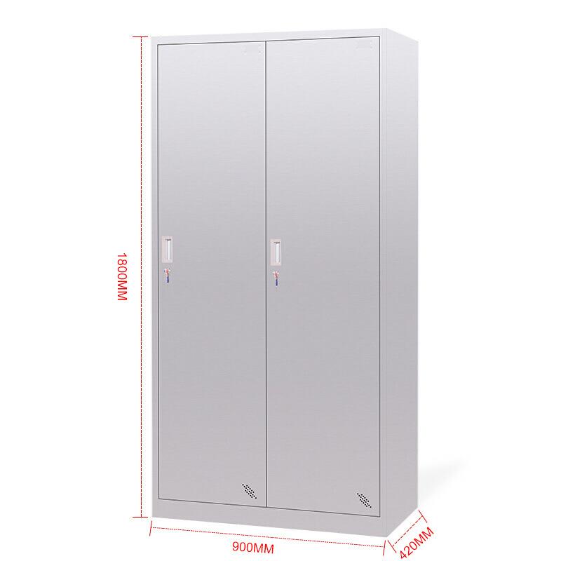 锈钢二门更衣柜对二开门更衣柜员工更衣柜浴室G-GYBXG0门锈钢不更