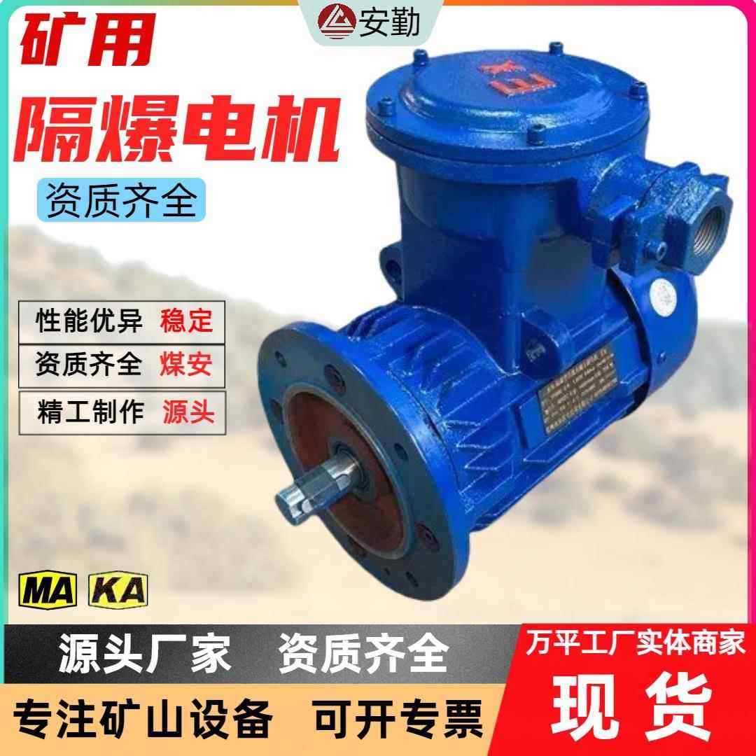 矿用隔爆电动机 供应YBX3隔爆型三相异步电机 YBX4矿用防爆电机