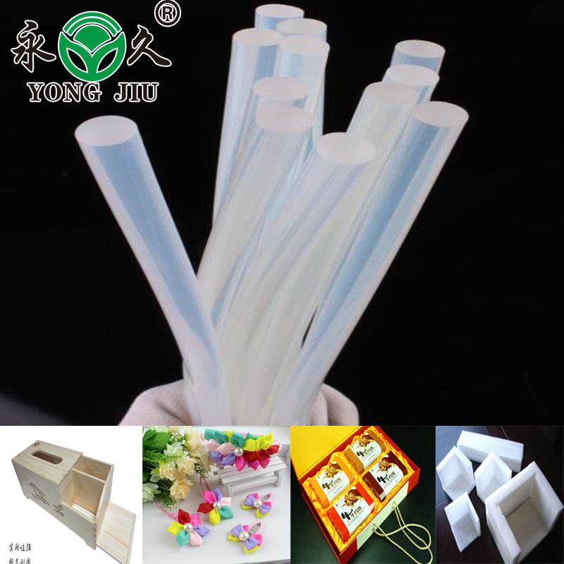 永久牌EVA透明粘热工艺品粘接用热熔胶棒纸制品粘合用热熔胶棒