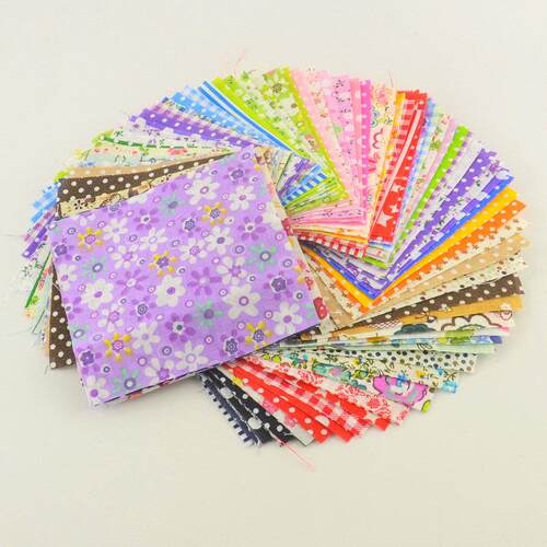 Booksew 30 Pieces/Lot 10cmx10cm Charm Pack Cotton Fabric Pat