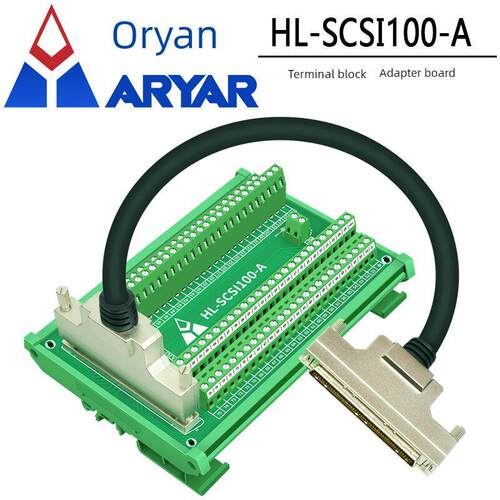 SCSI接线端子板scsi100转接板端子台兼容ADAM-39100及DIN-100S-01