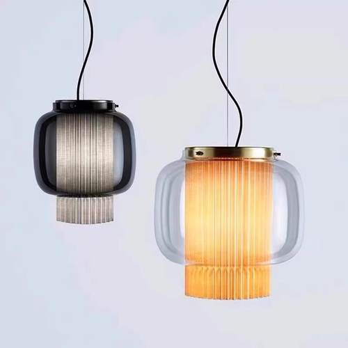 西班牙Parachilna吊灯现代简约灯笼玻璃餐厅卧室床头吧台单头吊