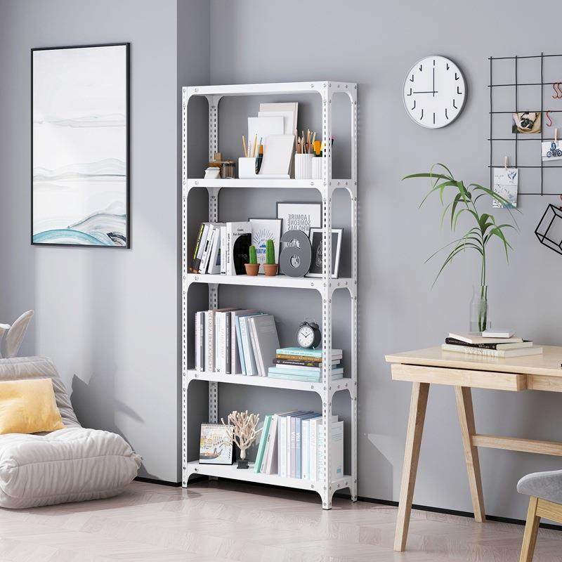 夹缝储EBX阳台货家用角铁铁架子物架落地多层超置市架收纳架物架