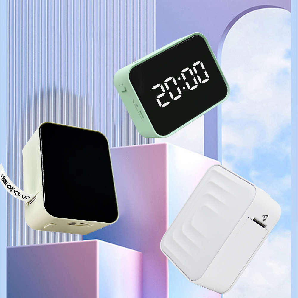 标签打印机家用小型手持凝优P15/M1迷你热敏打价格姓名字收纳标签