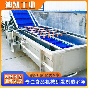 秋葵气泡清洗机厂家供应樱桃气泡清洗机设备果蔬清洗机设备