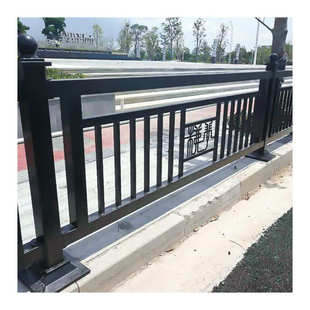 机非隔离护栏道路交通市政绿化护栏马路公路交通护栏批发定 制