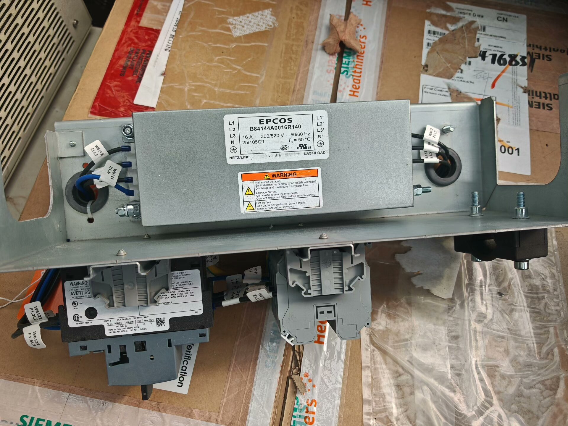 西门子ct配件，EPCOS B84144A0016R140，