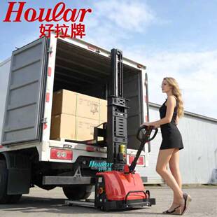 Z0511自体登高车 好拉500kg自体堆高车电动搬运叉车DYG