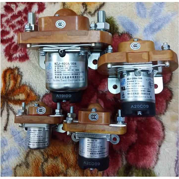 贵州天义直流接触器MZJ-400A200A100A50AMZJ-600AJCC200JCC400