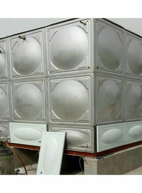 厂家304不锈钢水箱 组合式消防水箱 屋顶拼装式不锈钢水箱