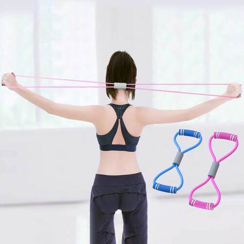 Yoga Rope Resistance Bands For Women Fitness Elastic Exerci