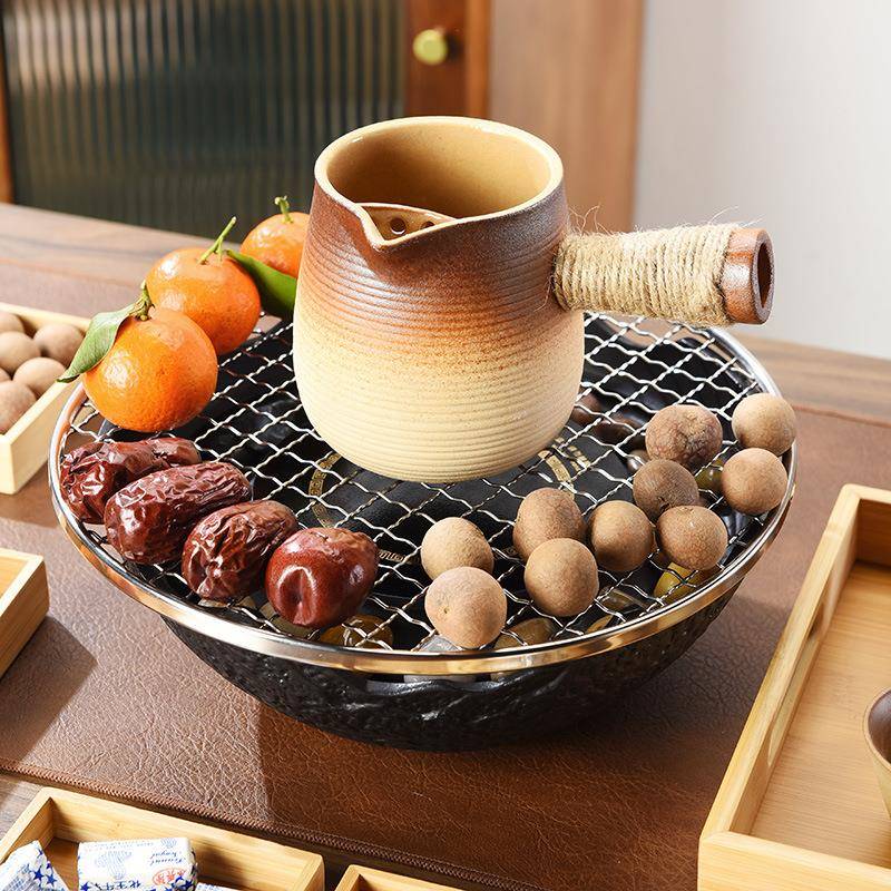 围炉煮茶室内KKBXL005家网红璃器具全套电陶茶炉煮花茶用新款具玻