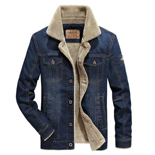 Male Youth Cowboy Jacket US Edition Jacket Large Size