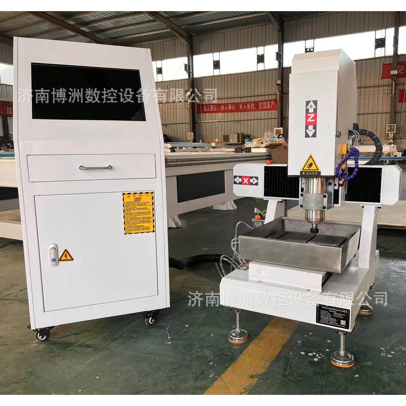 CNC数控雕刻机激光全自动pvc铜铝金属切割烫金版浮雕高精密精雕机