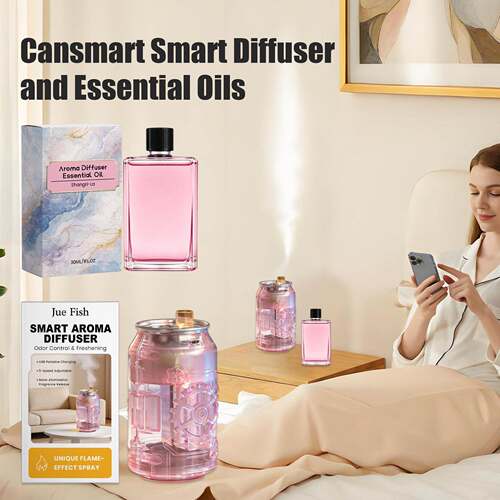 JUE FISH Smart Aroma Diffuser Essential Oil Series for Cans