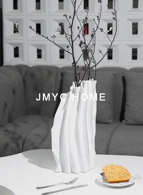 式简样约创意瓶插干SDJ花摆件板间客厅餐桌吧台柜桌面花器软意装