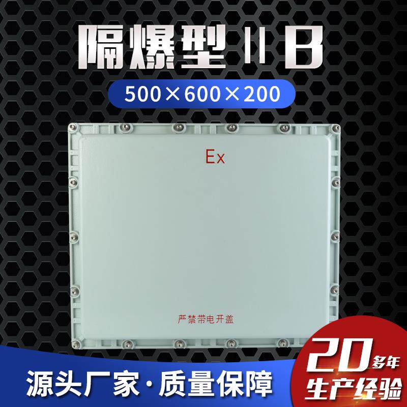 厂家隔爆型ⅡB多规格500×600×200防爆配电箱防爆检修箱防爆插座