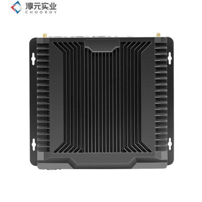 淳元工业迷你I3/I5/I7/J1900双网口四核无风扇嵌入式工控电脑主机