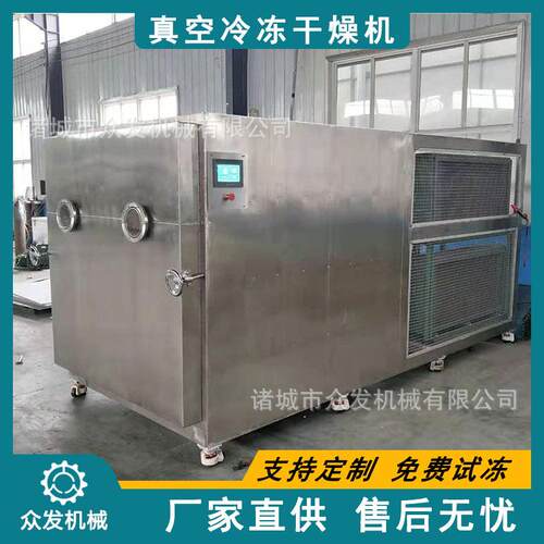 调味品洋葱冻干设备菠菜冷冻真空冻干机苹果片干燥脱水机器