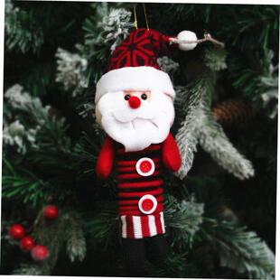 doll Christmas decoration pendant foot spring