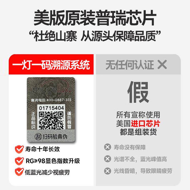 中古风明装超薄射灯四头方形天花灯客厅照明cob斗胆灯吸顶式筒灯