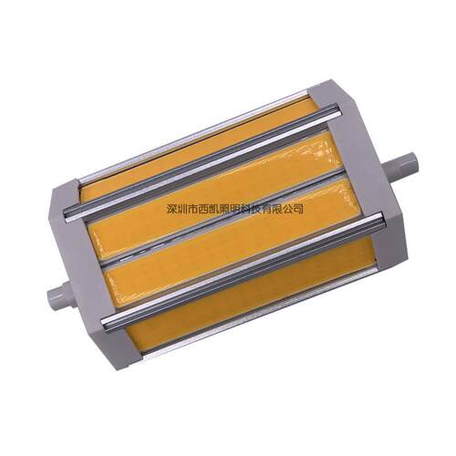 厂家led cob r7s 30w 85-265v 118mm 调光110V 220V横插灯泡