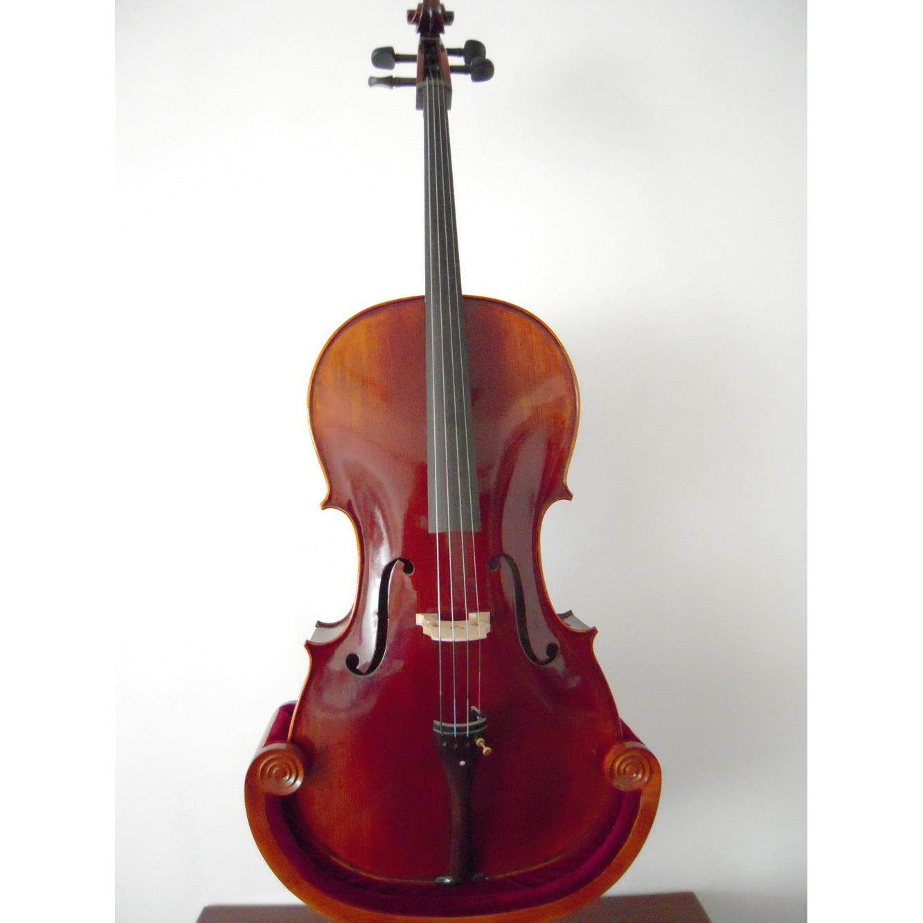 优质手工花纹实木大提琴 乐器厂家出售 演奏大提