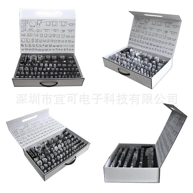 工厂直销LED线条灯挤压铝槽外壳套件灯槽样品箱led铝型材
