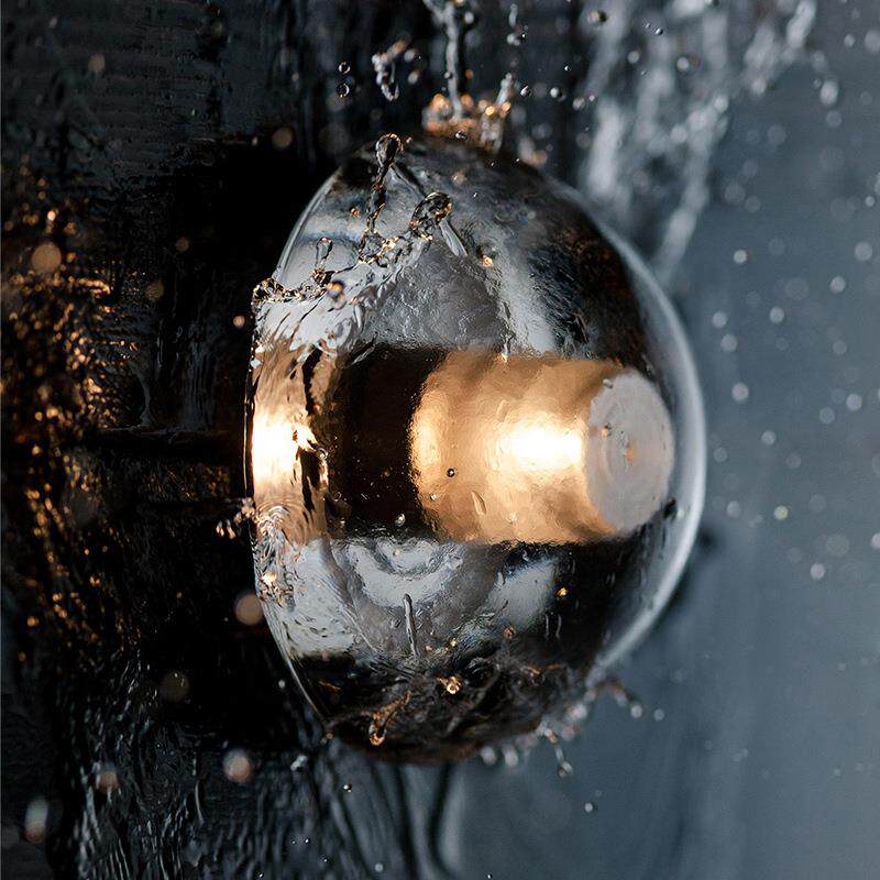 壁灯户外楼梯过道灯防水外墙灯别墅墙角庭院阳台景观灯水晶地脚灯