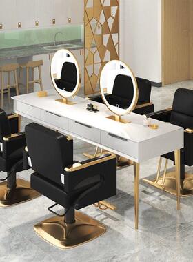 理发见详情店网红发龙廊专升用剪发椅网红理美发椅子降沙容美发店