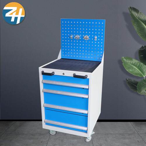 厂家供应车间移动工具车 五金刀具零件抽屉式组合重型手推工具车