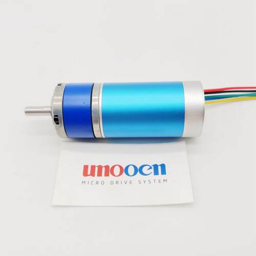 UNOOEN22mm空心杯电机行星减速电机12V24V微型减速电机