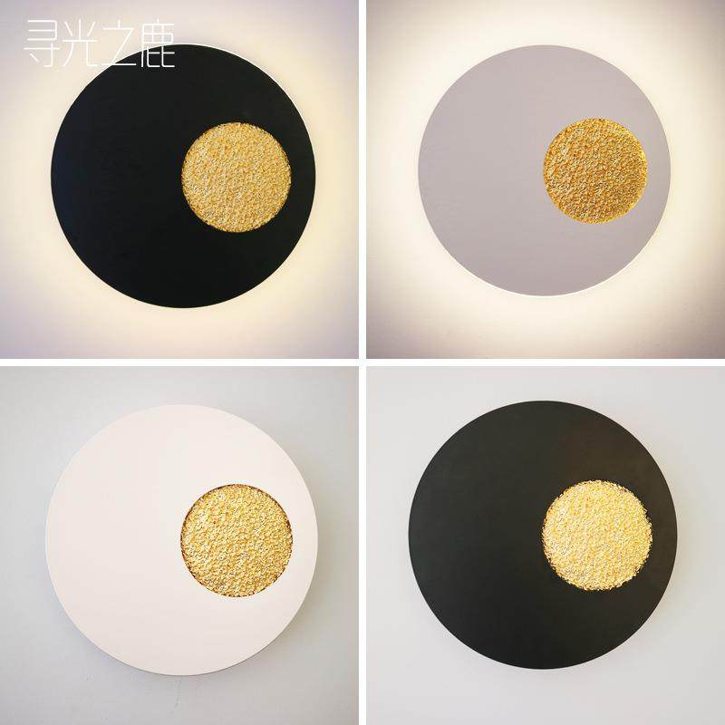 现代简约新中式壁灯床头灯大气创意韵味过道走廊灯墙壁灯LED壁灯