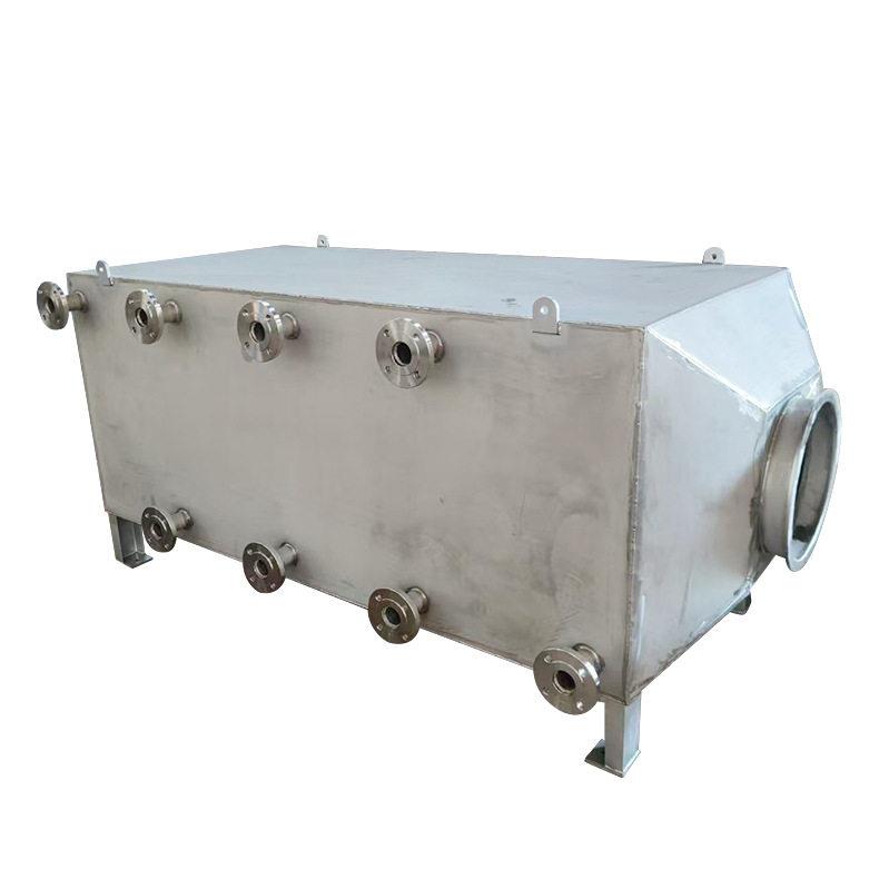 空冷器翅片式烟气降温冷却器蒸汽加热换热器不锈钢压缩空气冷却器