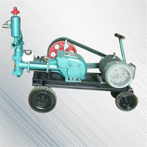 现砂货BW型砂浆水泥工浆泵卧式双缸水建泥注浆956机筑程用灌浆机