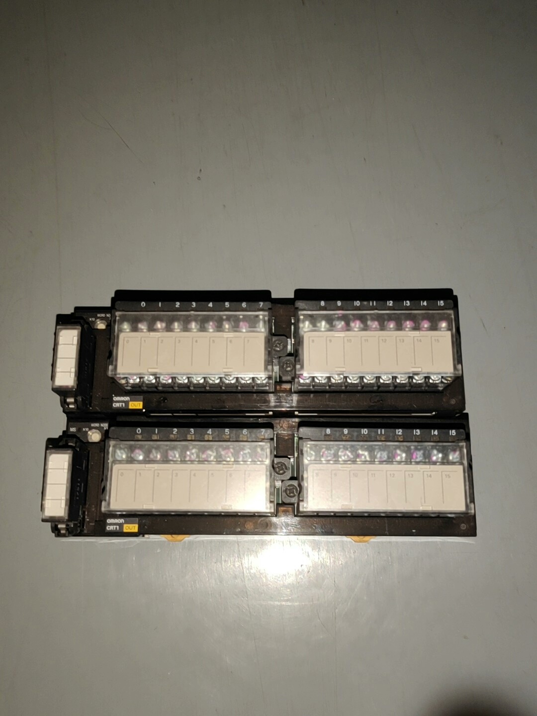 拆机欧姆龙端子模块 CRT1-OD16TA   成色好 功能