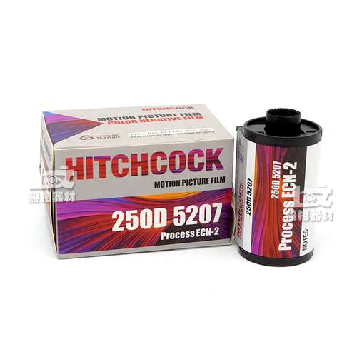 希区柯克5207彩色负片250D 135mm胶卷36张ECN2冲洗AI