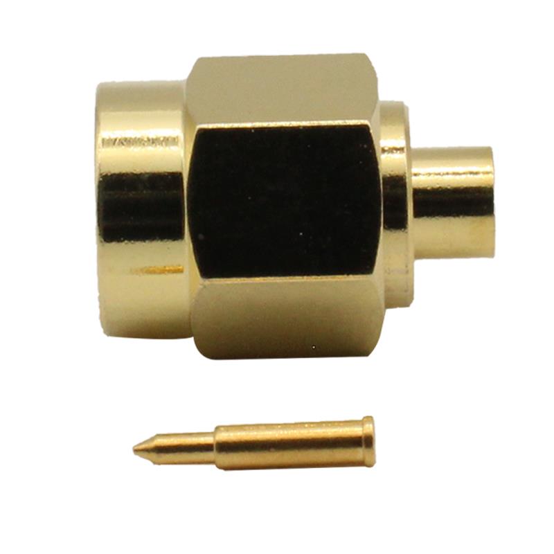 SMA-JB2-18GHZ射频连接器 SMA公头接SS405/RG405低驻波测试头SMA