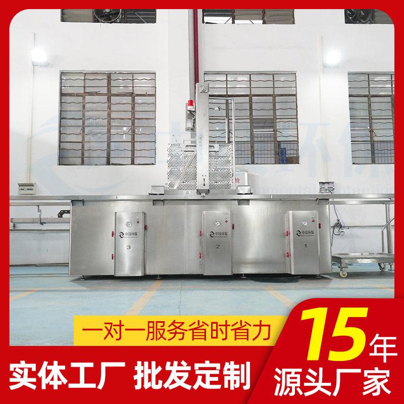 蒸汽加热蜂窝焯水锅熟食卤煮设备方形卤煮锅大型连续式卤煮锅