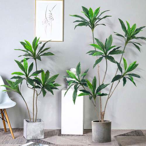 仿真绿植高端轻奢巴西木室内客厅装饰落地摆件仿生假植物盆栽造景