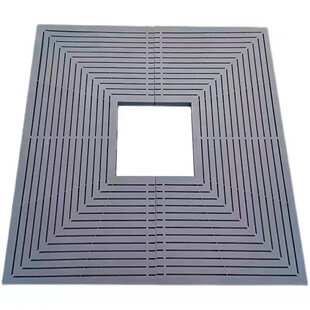 定制不锈钢树池篦子铸铁树篦子公园树穴护树板园林绿化树坑篦子