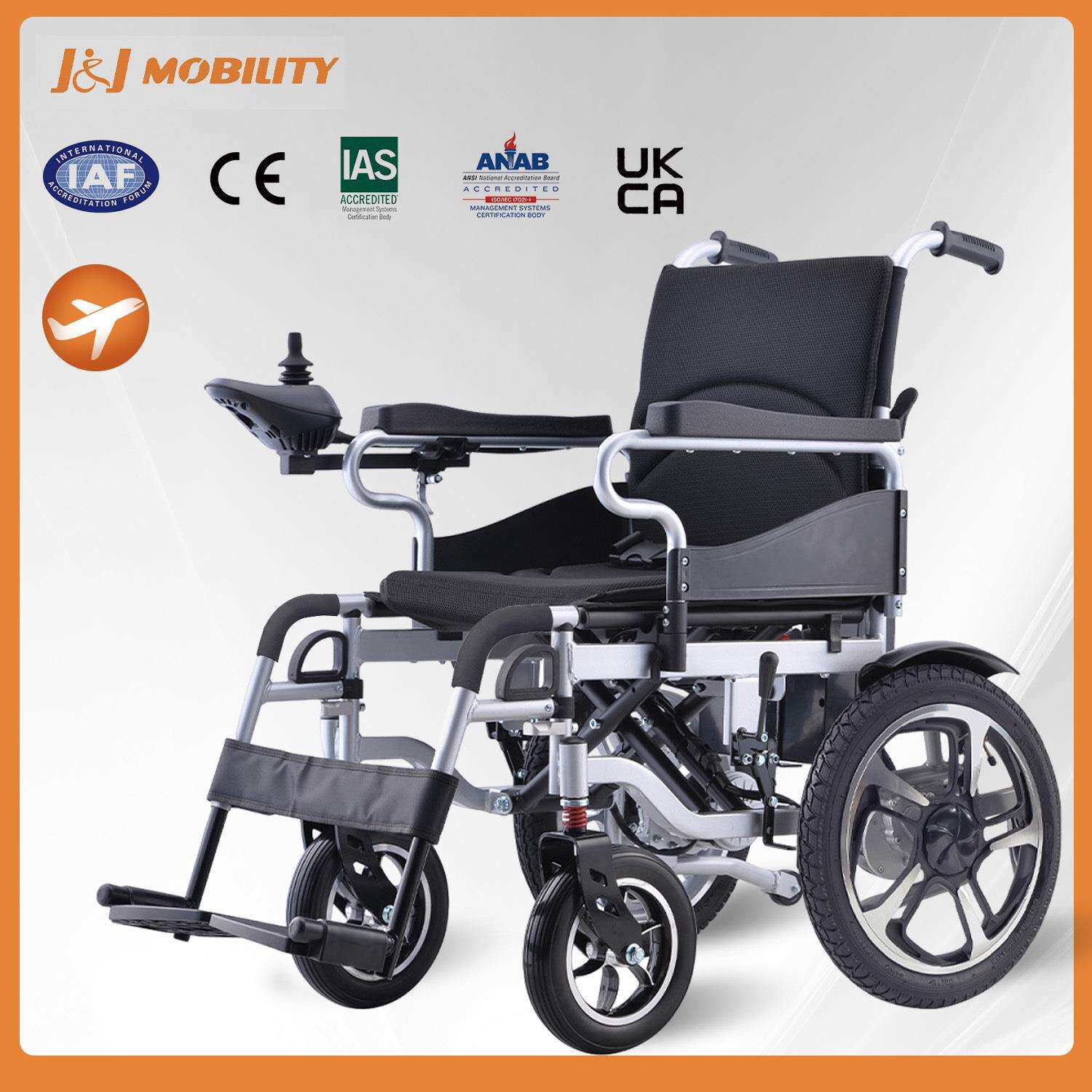 行倍捷电动轮椅可折叠全自动康复外出老年人、残疾人轻便轮椅