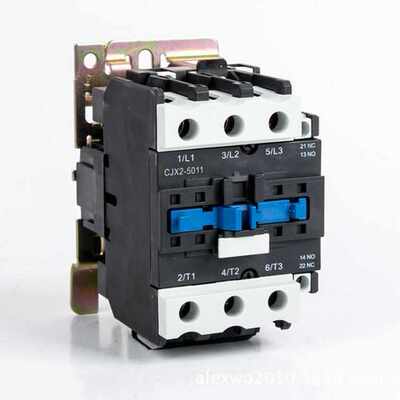 交流接触器CJX2-5011(LC1-D5011) 银触点单相220V三相380V 36V24V