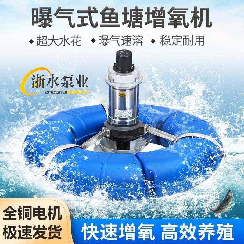 德国进口鱼塘增氧机养殖家用曝气涌浪大型增氧泵养鱼专用大功率供
