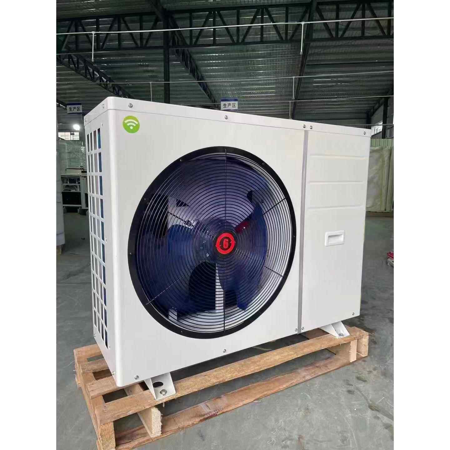 5匹低温变频空气能热泵冷暖机智能温控北方供暖供冷100平米