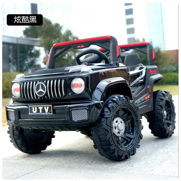 高档具婴儿童电动四轮汽车越童野车男女宝宝通用遥控玩车0-6岁可