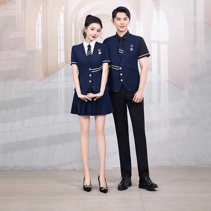 新款包房公主工作服酒店酒吧夜总会少爷服务员足浴技师派对