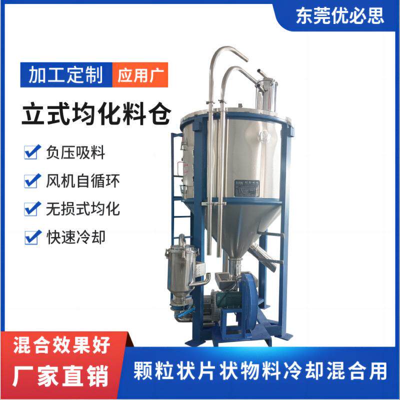 风送式自循环均化搅拌机1吨空量混合机颗粒状小料混合搅料机