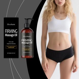 OCEAURA Body Moisturizing Oil deeply nourishes the skin, lea