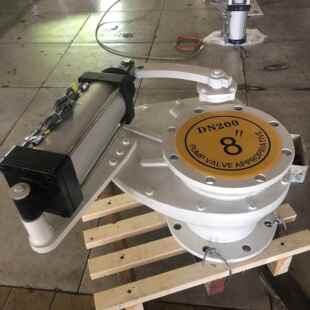 Z674TC 置密封性能优越 10C气动陶瓷旋转阀本阀启动负荷小输灰装